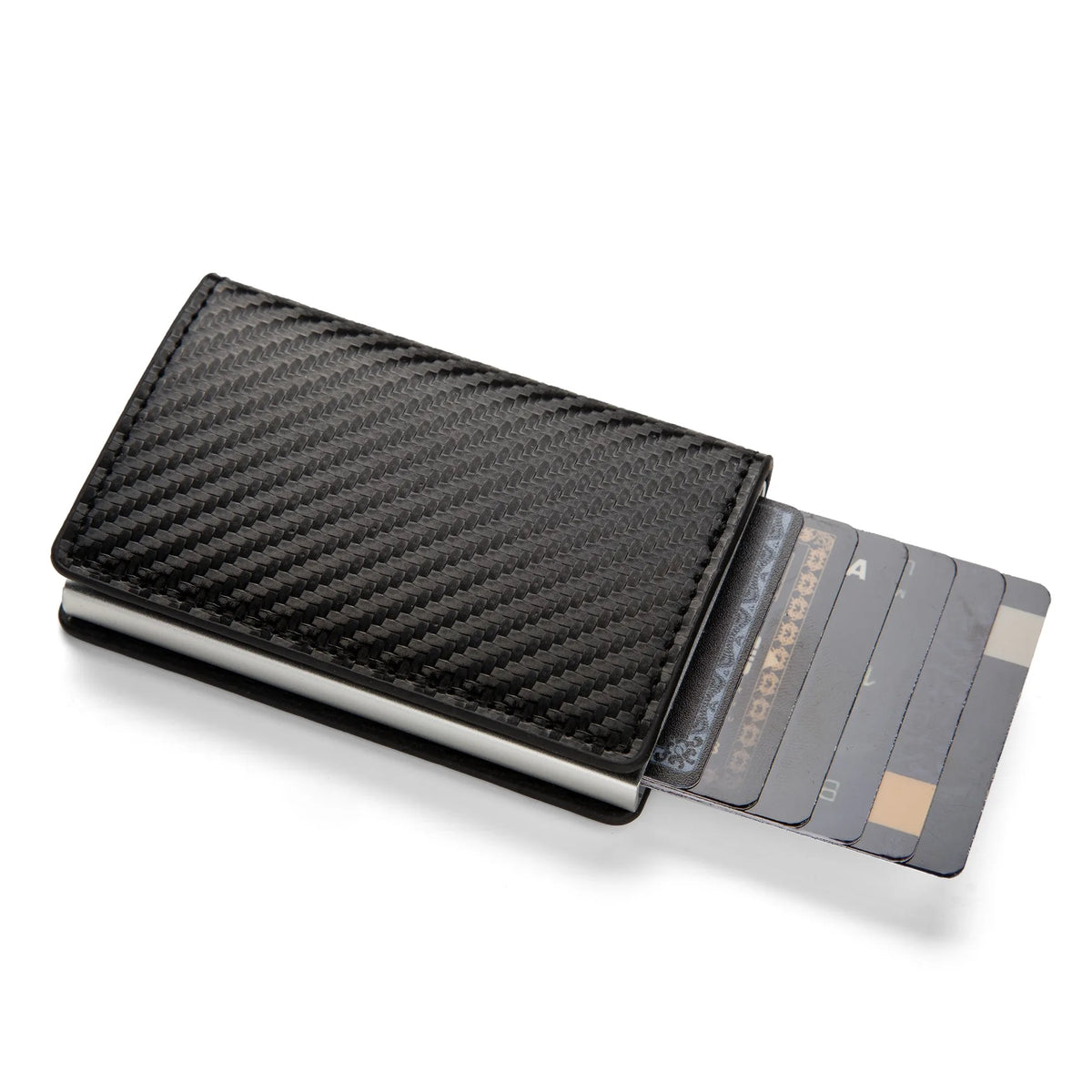 Anti-theft RFID credit card holder minimalist wallet pocket slim card holder card holder pu leather for men and women