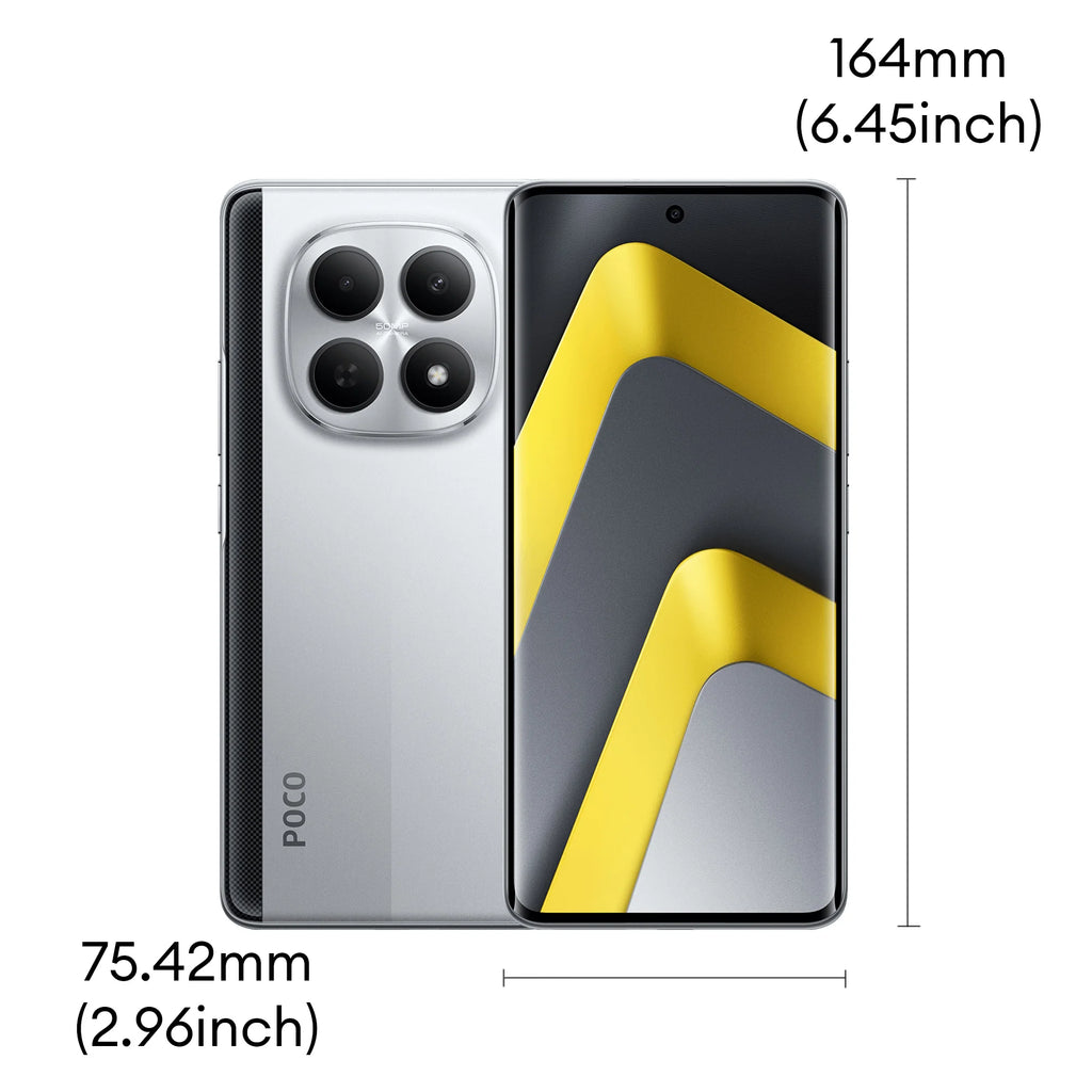 POCO M8 5G 8+256GB Global Version Snapdragon® 6 Gen 3 6.77" 120Hz Flow AMOLED display 7.35mm sleek 3D-curved design 5520mAh 45W