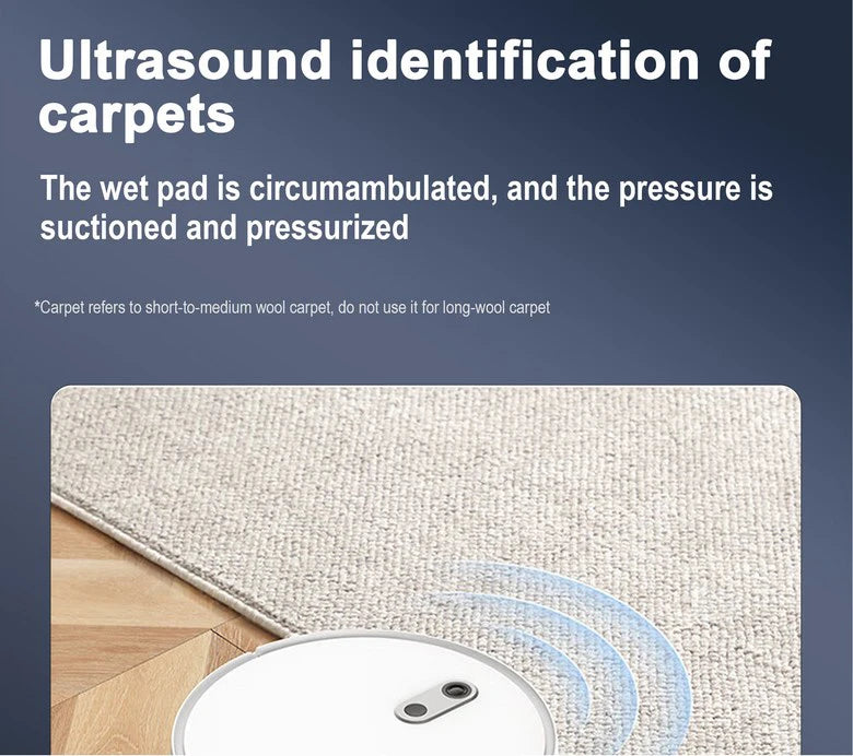 Low Mop Self Smart Home Robot Vacuum Cleaner Mop Self Empty APP Control Sweeper 12000Pa VSLAM 5200mAh Low Noise for Carpet clean