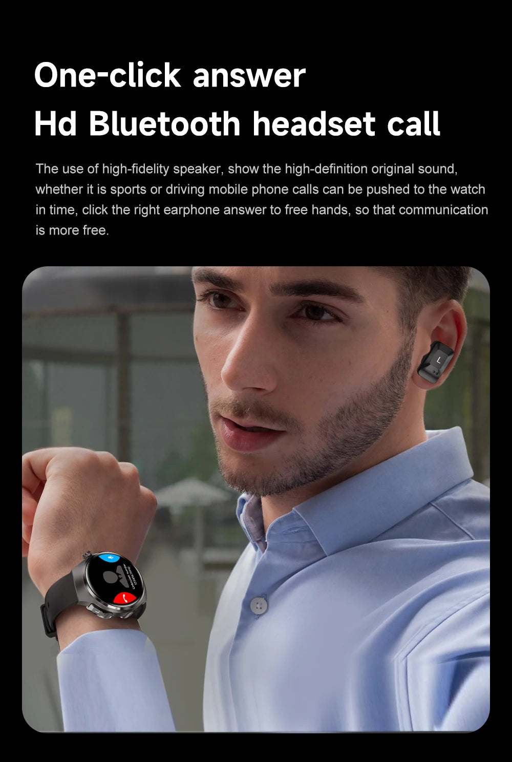 GEJIAN 2025 New TWS 2-in-1 Bluetooth Earphones Smart Watch Heart Rate Monitoring NFC BT call GPS Sports Trajectory Smartwatches