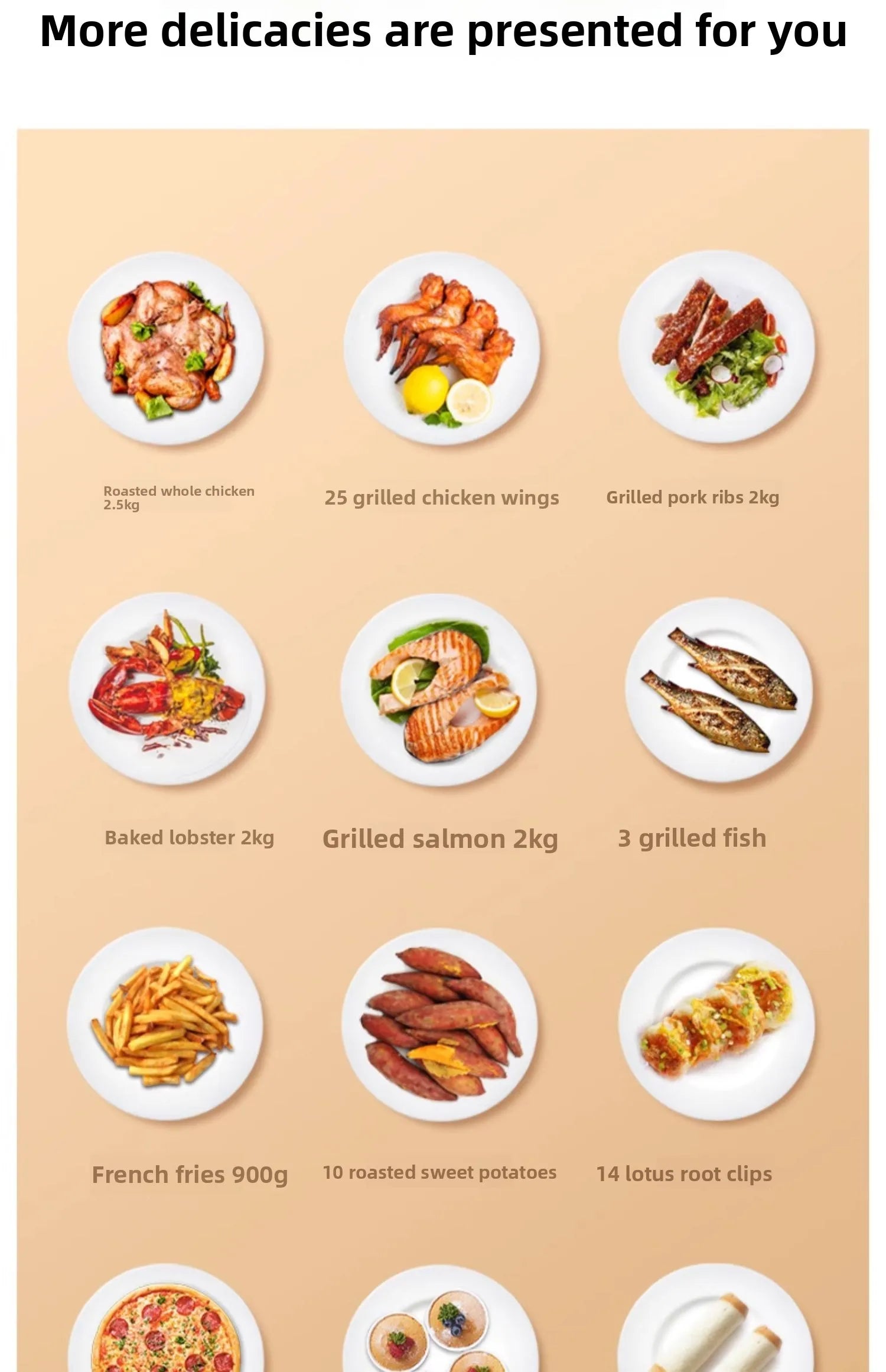 Visual Air Fryer New Household 17L Large Capacity Multi-Functional Glass Electric Fryer French Fries Machine
