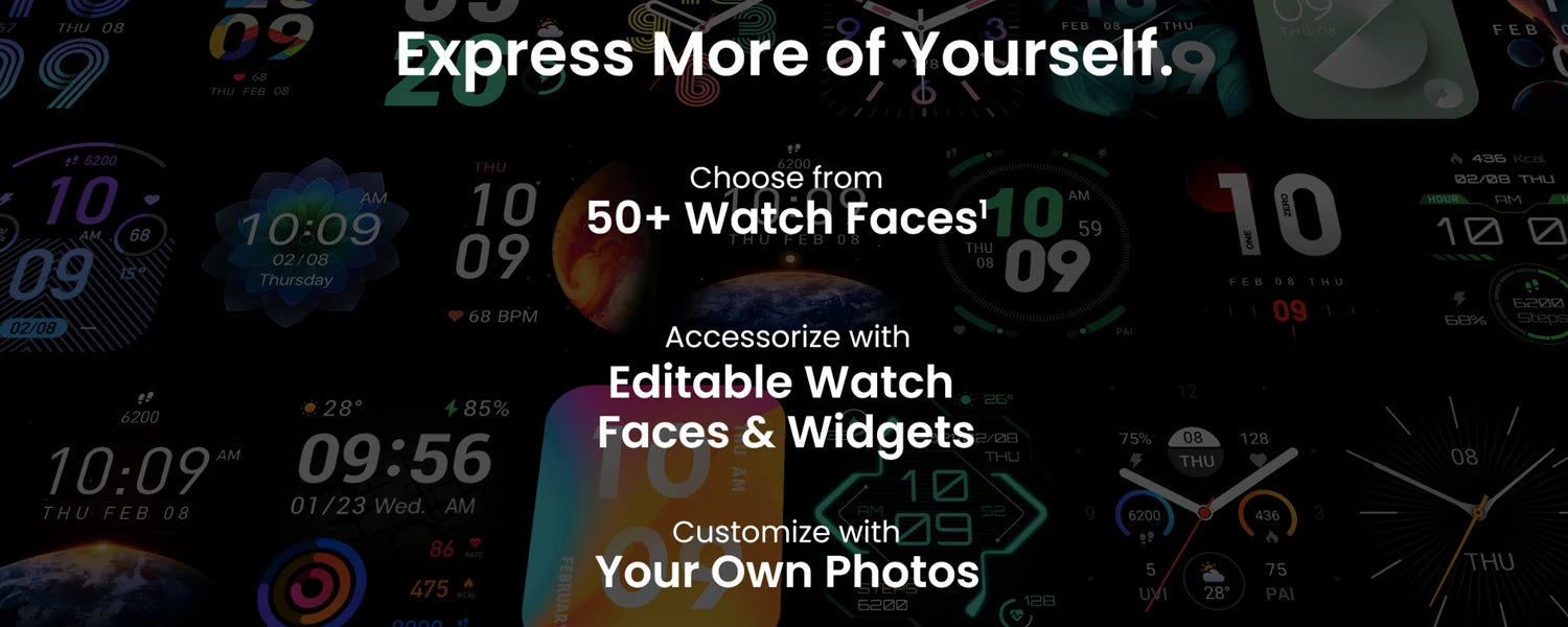Amazfit Bip 3 Smartwatch For Men Women Birthday Gift Blood-oxygen Saturation Measurement  5ATM Waterproof 60 Sports Modes95New