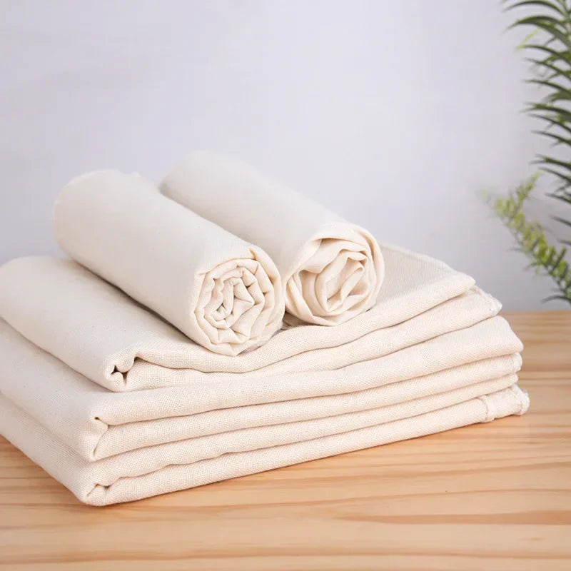 Reusable Nut Milk Cloth Bag Strainers Unbleached Natural Cotton Cheesecloth Cheese Yogurt Tofu Filter Kitchen Fine Mesh Strainer