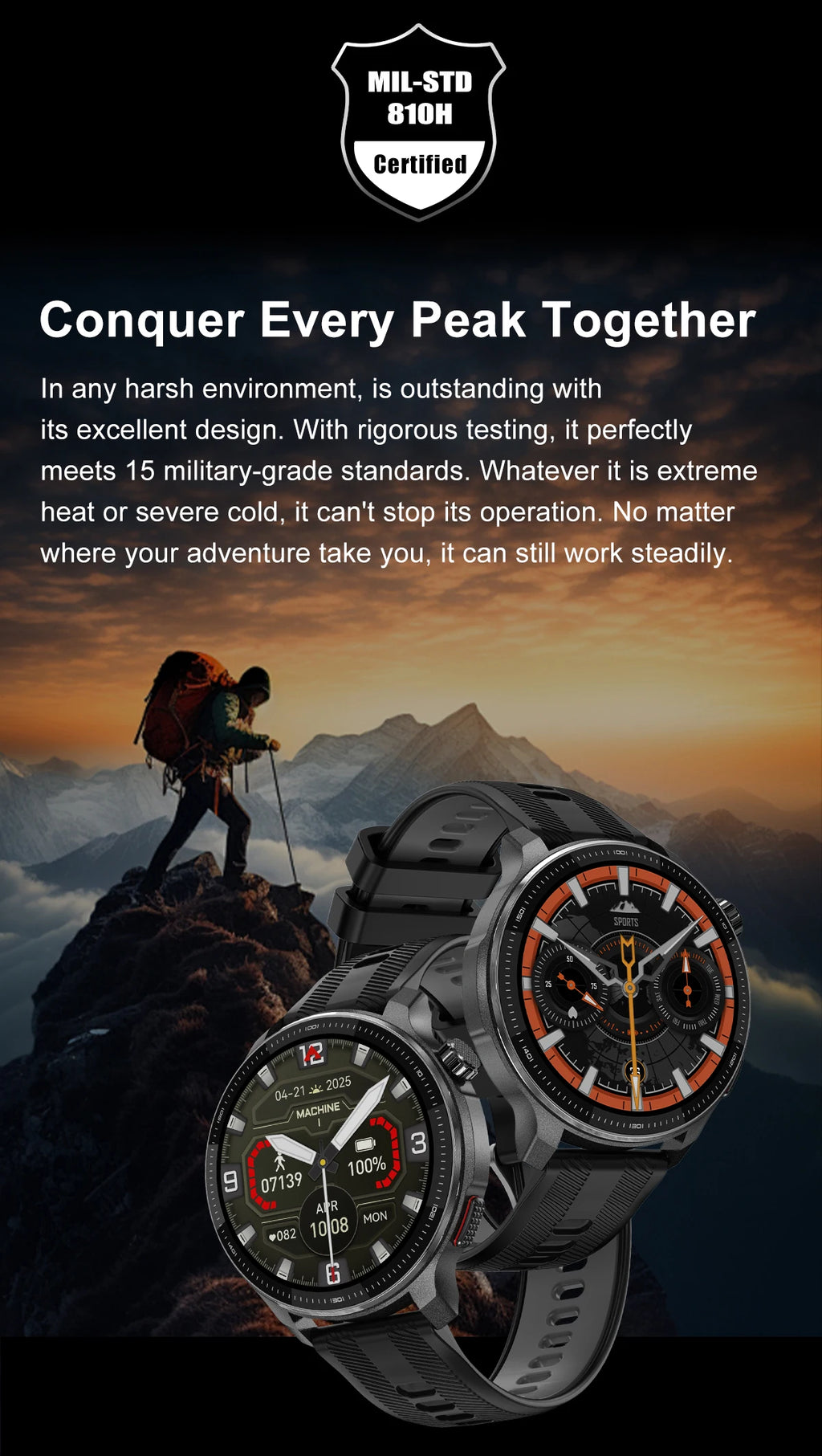NEW 4G Memory GPS Offline Map Position Smart Watch Built-in App Market Game Compass Waterproof Swim Watches Sports Fashion Watch