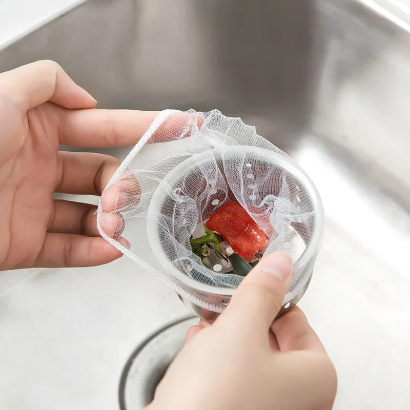 Kitchen Sink Filter Stainless Steel Mesh Sink Strainer Filter Sewer Mesh Strainers Bathroom Sink Strainer Drain Hole Filter Trap