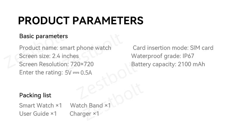 M99 4G 5G Cellular Version Smartwatch 2.4inch Amoled Larger Screen Android 10 Smart Watch With Rotary Camera Sim Card Slot WIFI