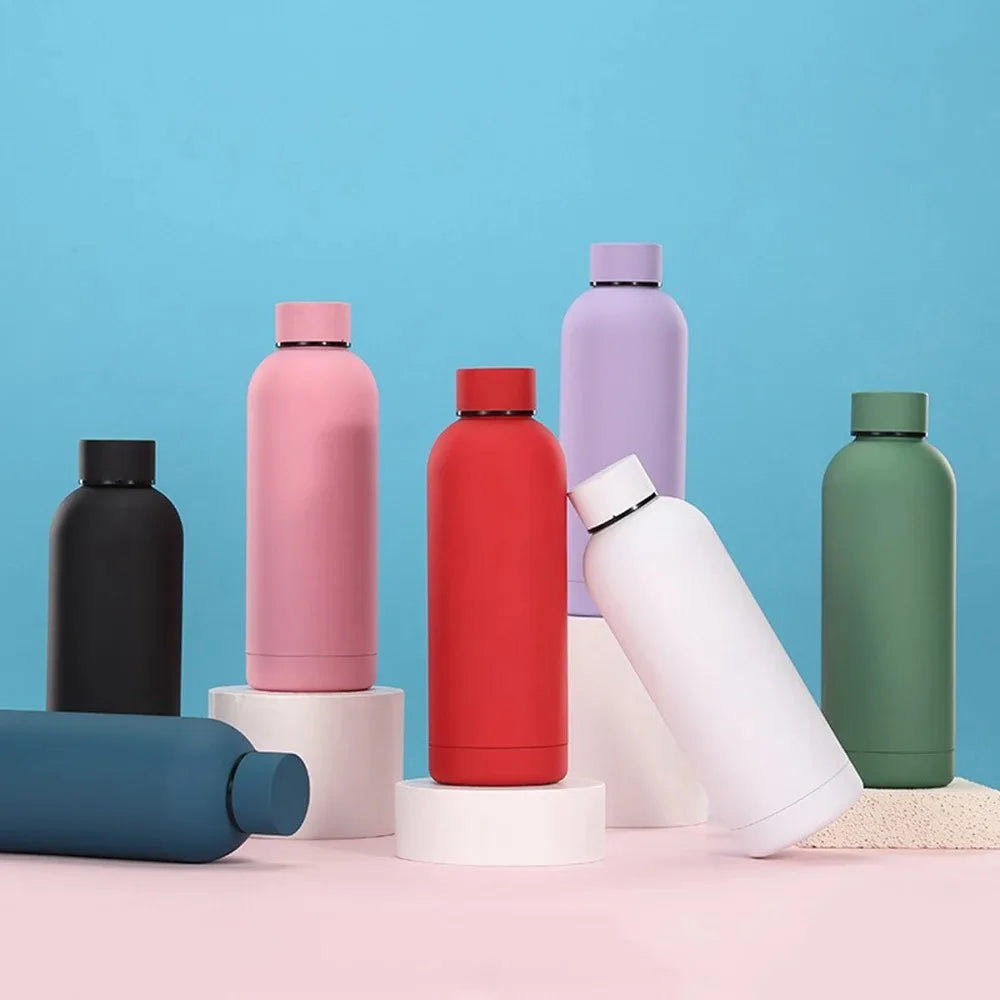 Customized Stainless Steel Water Bottle with Lid Insulated Thermos for Wedding Gift Personalized Engraved Back to School Thermal