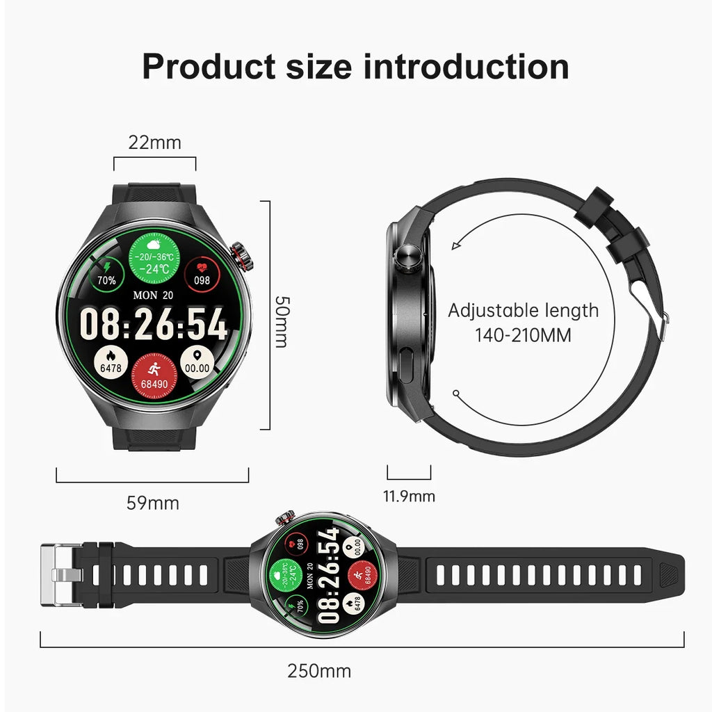 New Upgraded Original Watch G5 PLUS Smart Watch Men GPS Trajectory Compass Bluetooth Call IP68 Waterproof Outdoor Sport Watches