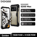 DOOGEE S200 Max 5G Rugged Phone 1.32" Rear Display Dual light Flashlight 16GB 512GB 22000mAh  6.72'' 120Hz Screen Smartphone NFC