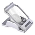 Heavy Duty Aluminium Egg Slicer for Hard Boiled Eggs Strawberry Slicer Stainless Steel Wire Multi Egg Dicer for Soft Fruit