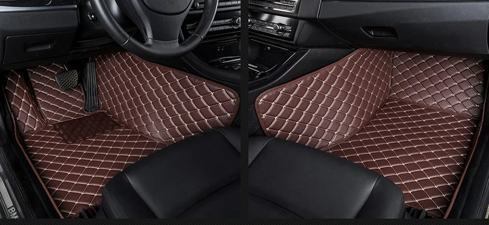 MATIKOHI Custom Car Floor Mats For Porsche Cayenne Auto Carpets Foot Coche Accessorie
