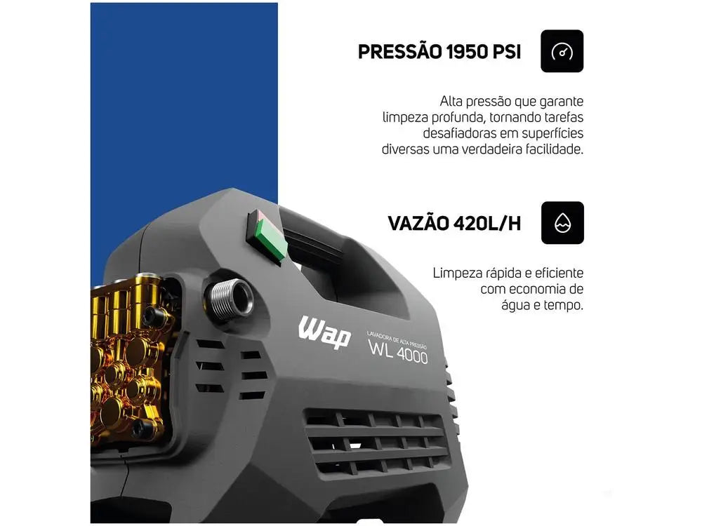 Professional High-Pressure Washer Wap Ultra WL4000 - 220V