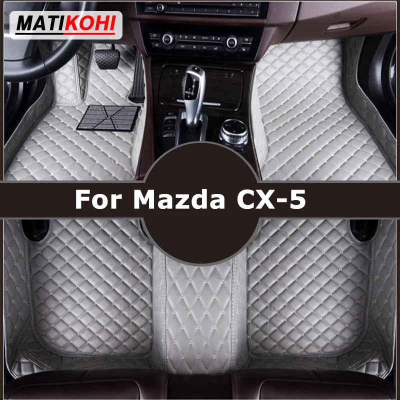MATIKOHI Custom Car Floor Mats For Mazda CX5 CX-5 Auto Carpets Foot Coche Accessorie