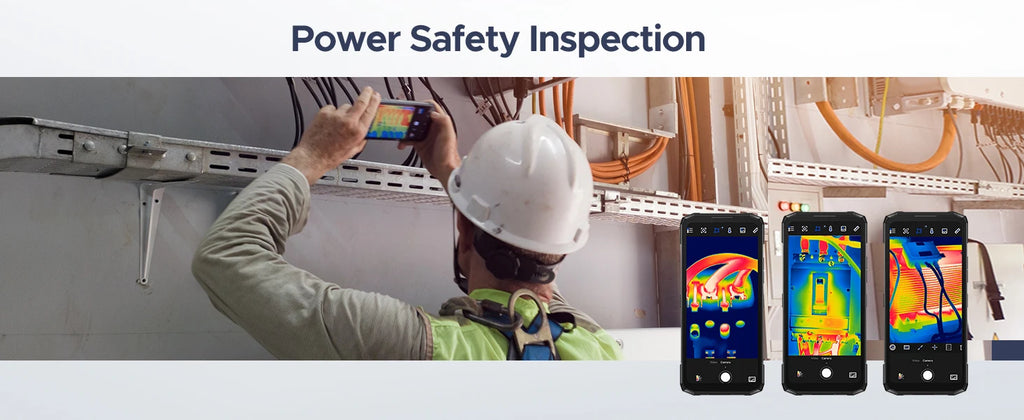 DOOGEE Fire 6 Rugged Phone Thermal Imaging 10400mAh Large Battery 6.56" 16GB(6+10) 256GB 50MP AI Main Camera Mobile Phone