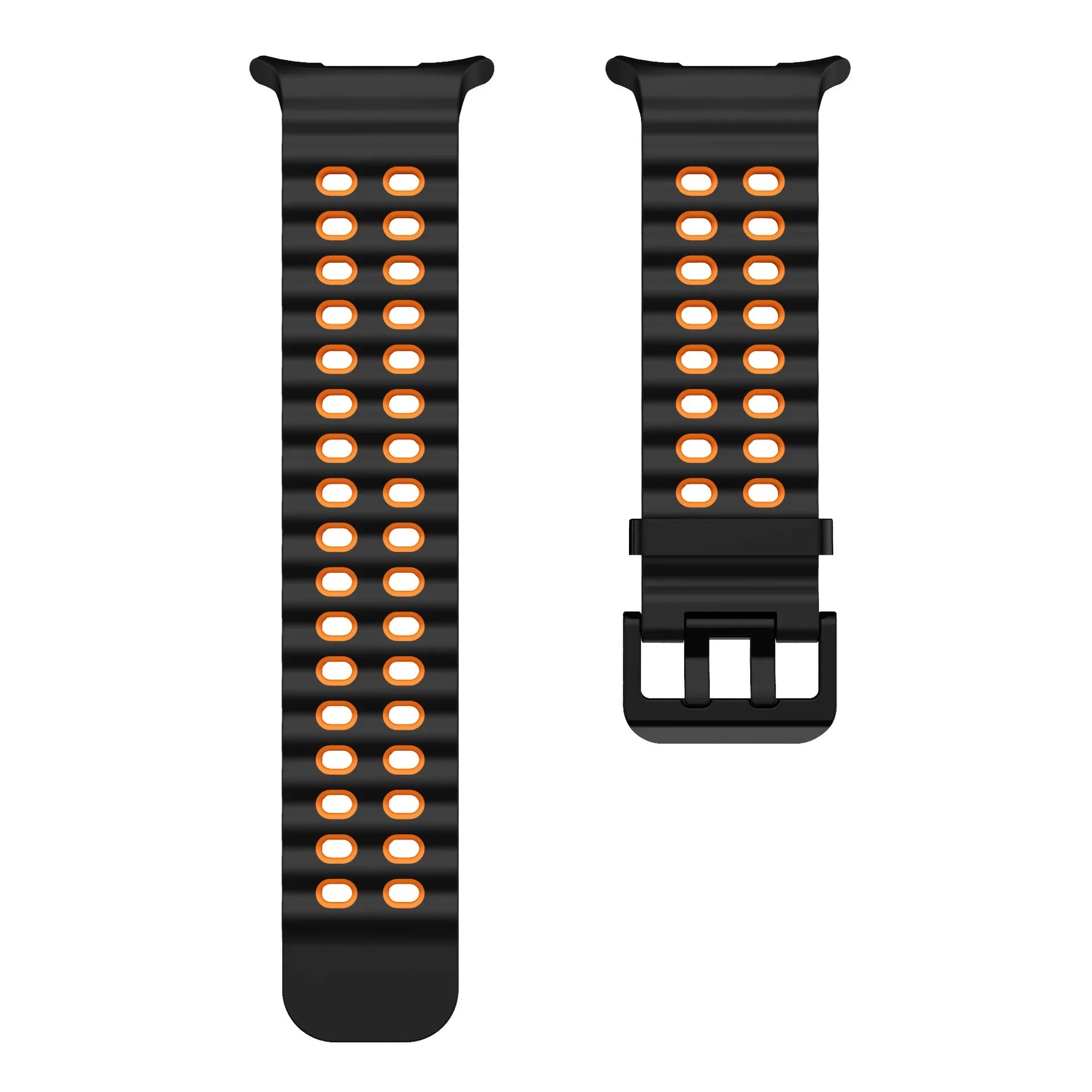 Ocean Silicone Strap for Samsung Galaxy Watch Ultra 47mm Sports Breathable Bracelet Wristband For Galaxy Watch Ultra 47mm Correa