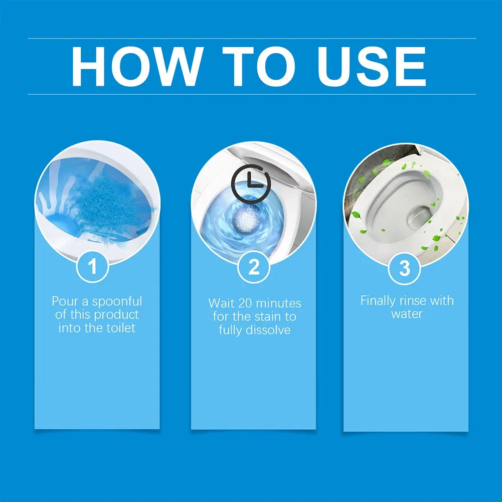 Foam Toilet Cleaner Deep Cleaning Strong Decontamination And Odor Removal Suitable For Squat Pits Urinals Toilet Tanks