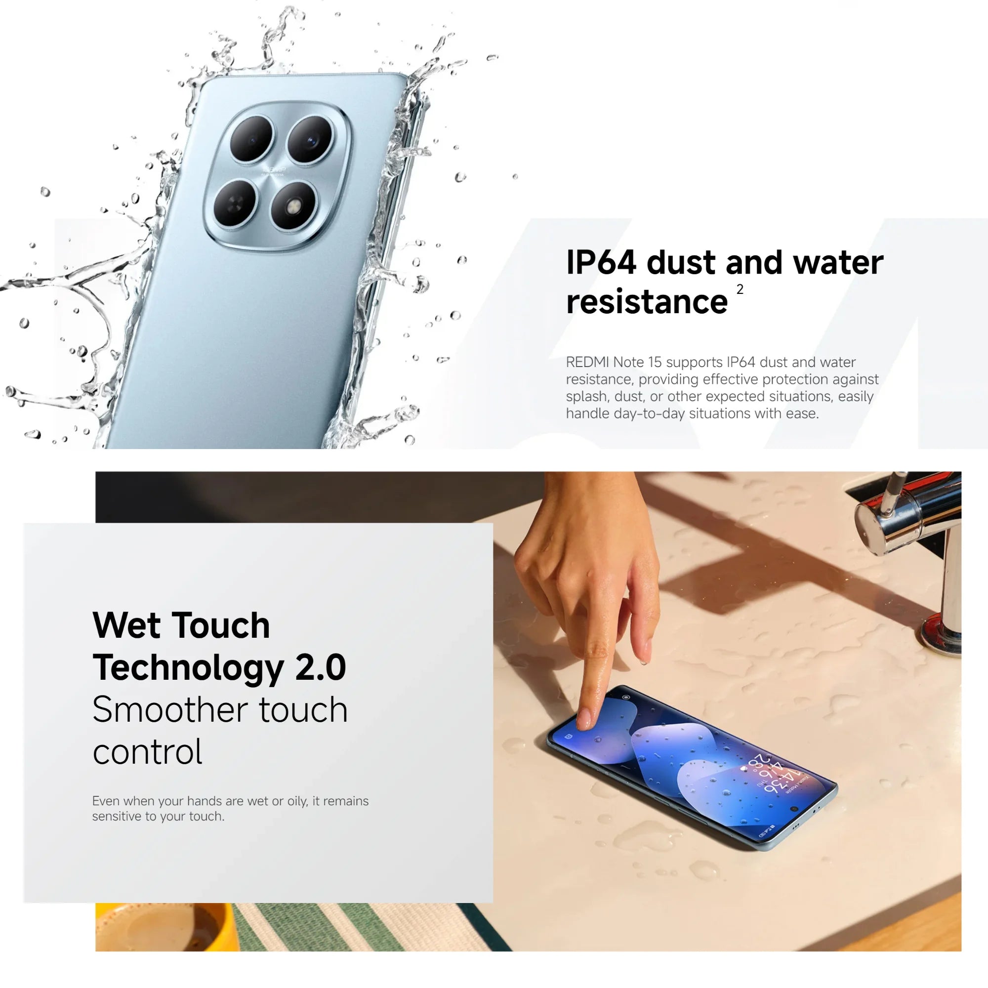 Xiaomi Redmi Note 15 4G 8+256GB Global Version MediaTek Helio G100-Ultra 120Hz 6.77 '' AMOLED Display 108MP Camera 6000mAh 33W
