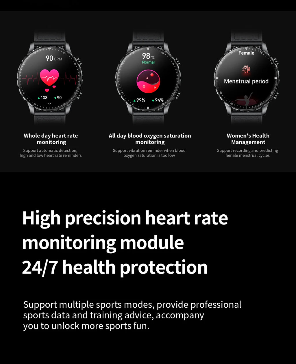 LIGE 2026 New Smart Watch Men Blood Oxygen Health Monitor Men's Watches AI Voice Assistant Bluetooth Call Men Sports Smartwatch