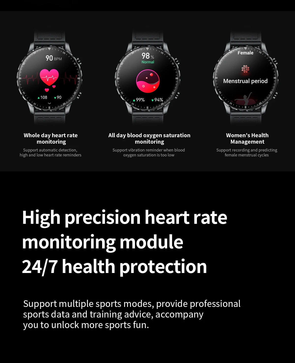 LIGE 2026 New Smart Watch Men Blood Oxygen Health Monitor Men's Watches AI Voice Assistant Bluetooth Call Men Sports Smartwatch