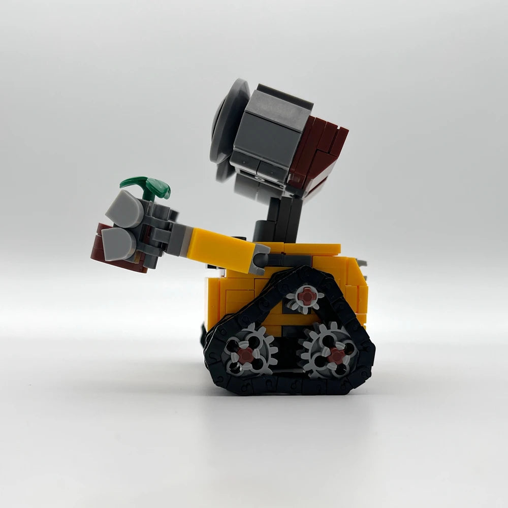 Classic Movie 200+pcs Mini Robot Wall-e MOC Building Blocks Model DIY Bricks Kits Creative Toys for Kids Children Adult Gifts