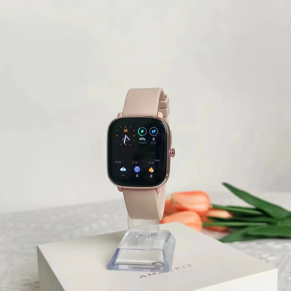 Amazfit GTS 2 mini GPS Smartwatch  For Men Women Gift Display 68+Sports Modes Waterproof Sports Watch Sleep Monitoing