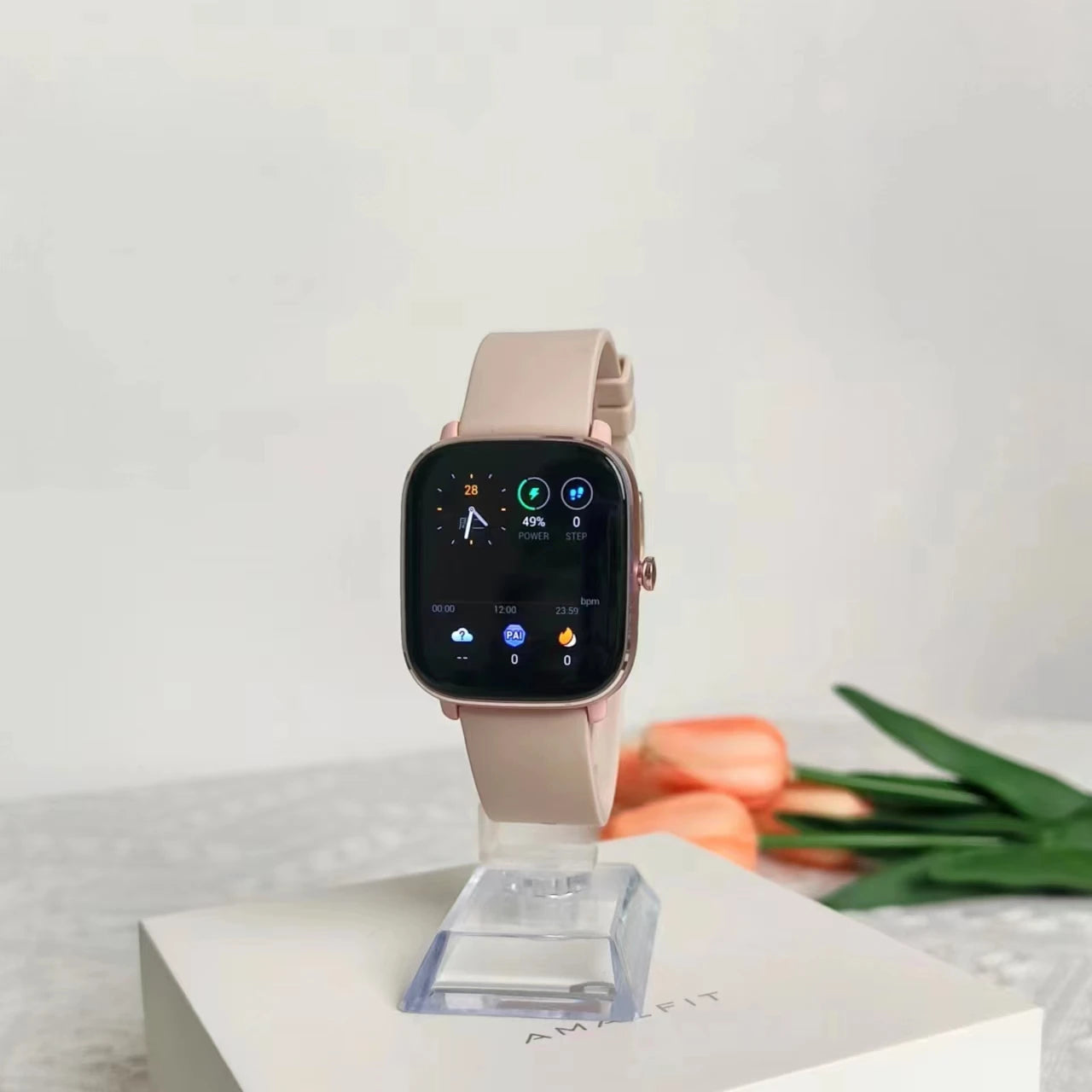 Amazfit GTS 2 mini GPS Smartwatch  For Men Women Gift Display 68+Sports Modes Waterproof Sports Watch Sleep Monitoing