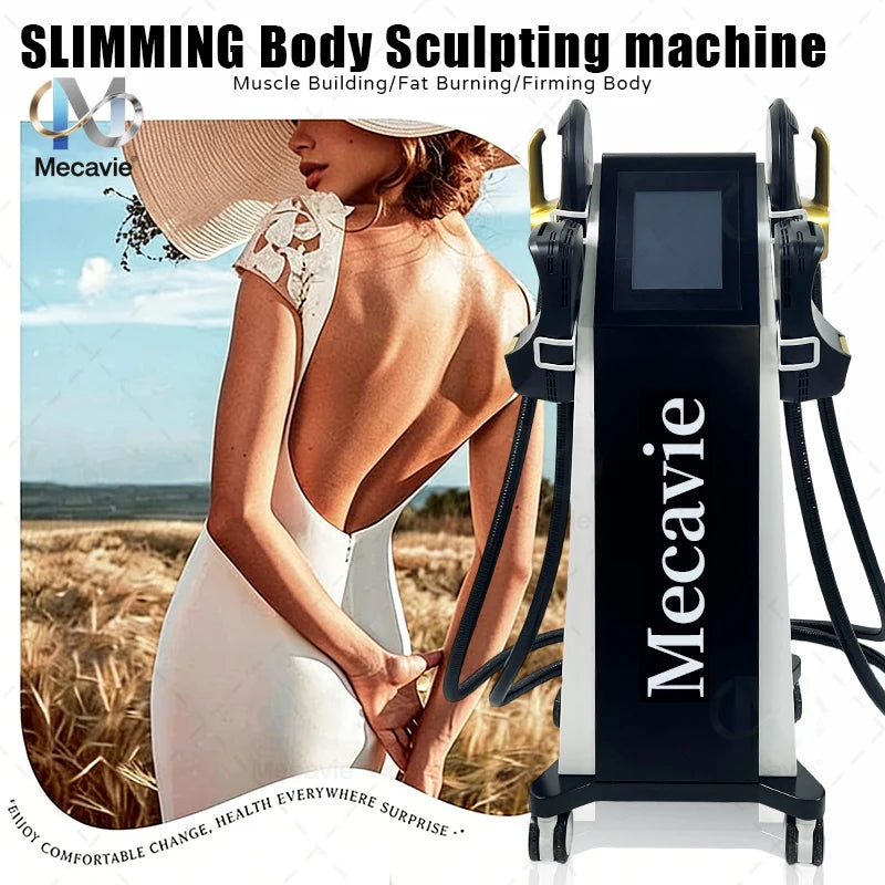 2026NEW MECAVIE 15 T 6500W Body Sculpt Weight Lose EMS body Muscle Stimulate body Slimming Sculpting Fat Reduction Machine