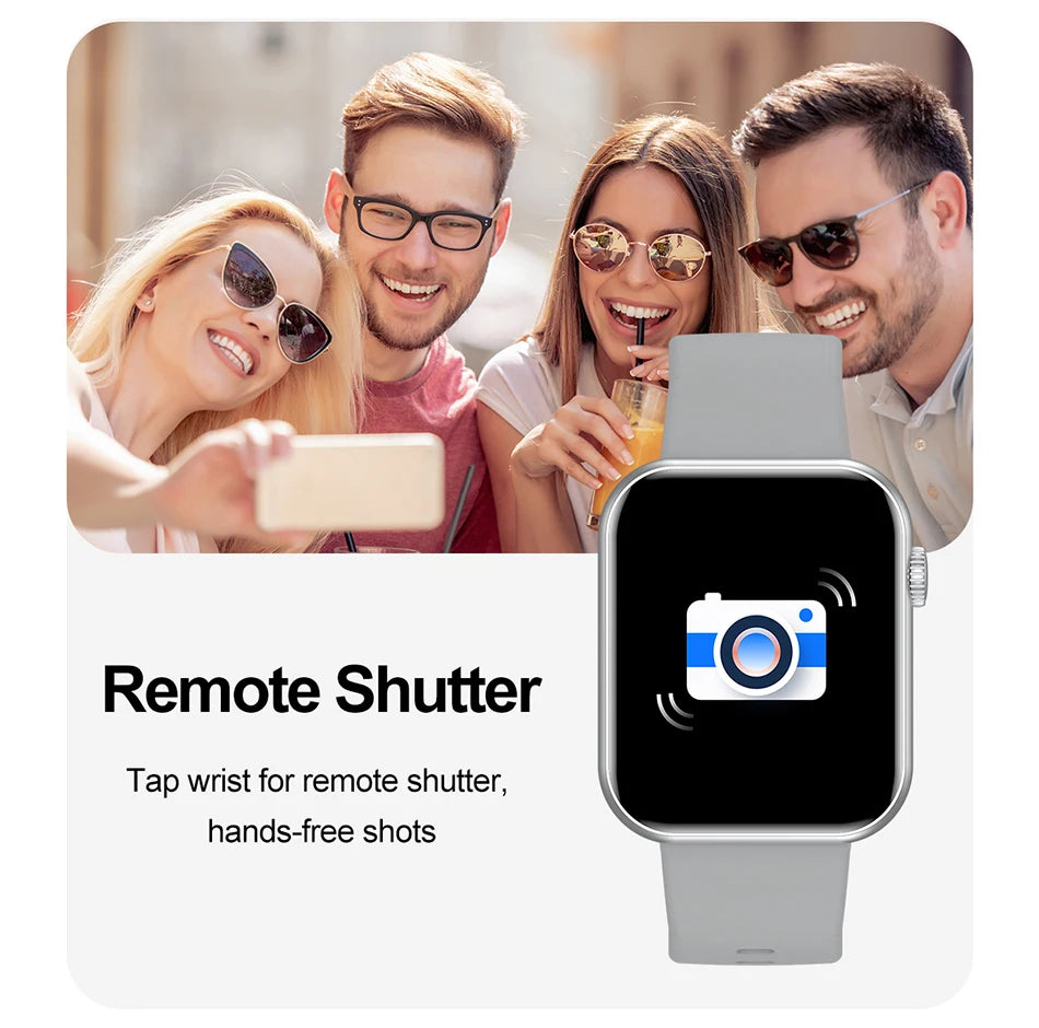 2026 New Popular Smartwatch Full Touch Screen Bluetooth Call Heart Rate IP68 Waterproof Watches Sports Bracelet SmartWatch Women