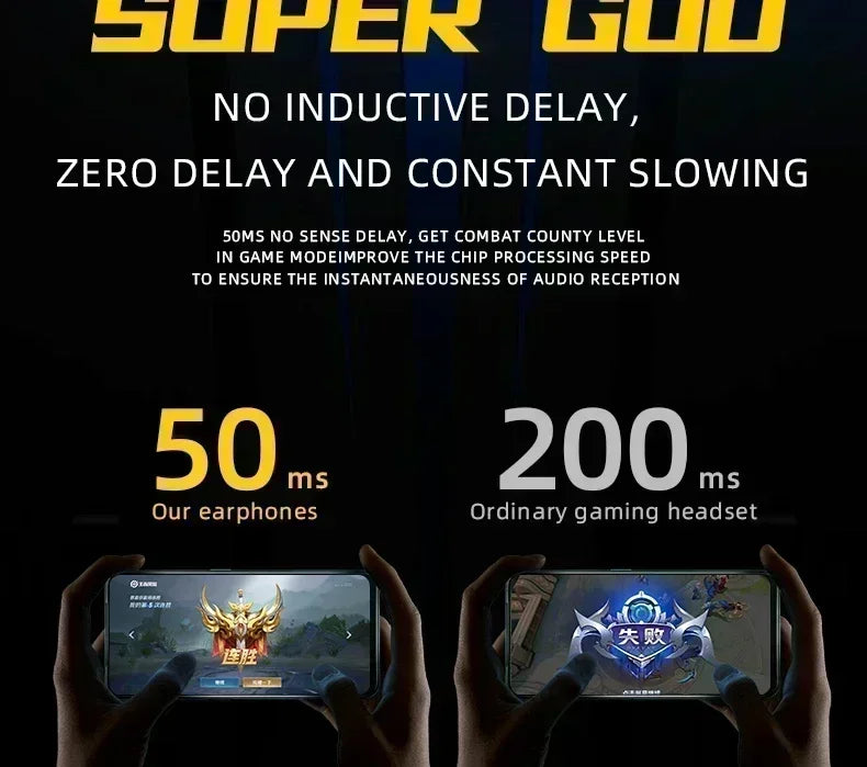 Original X15pro TWS Wireless Headphones Game Bluetooth Headphones with Microphone Fidelity Bass Earphones