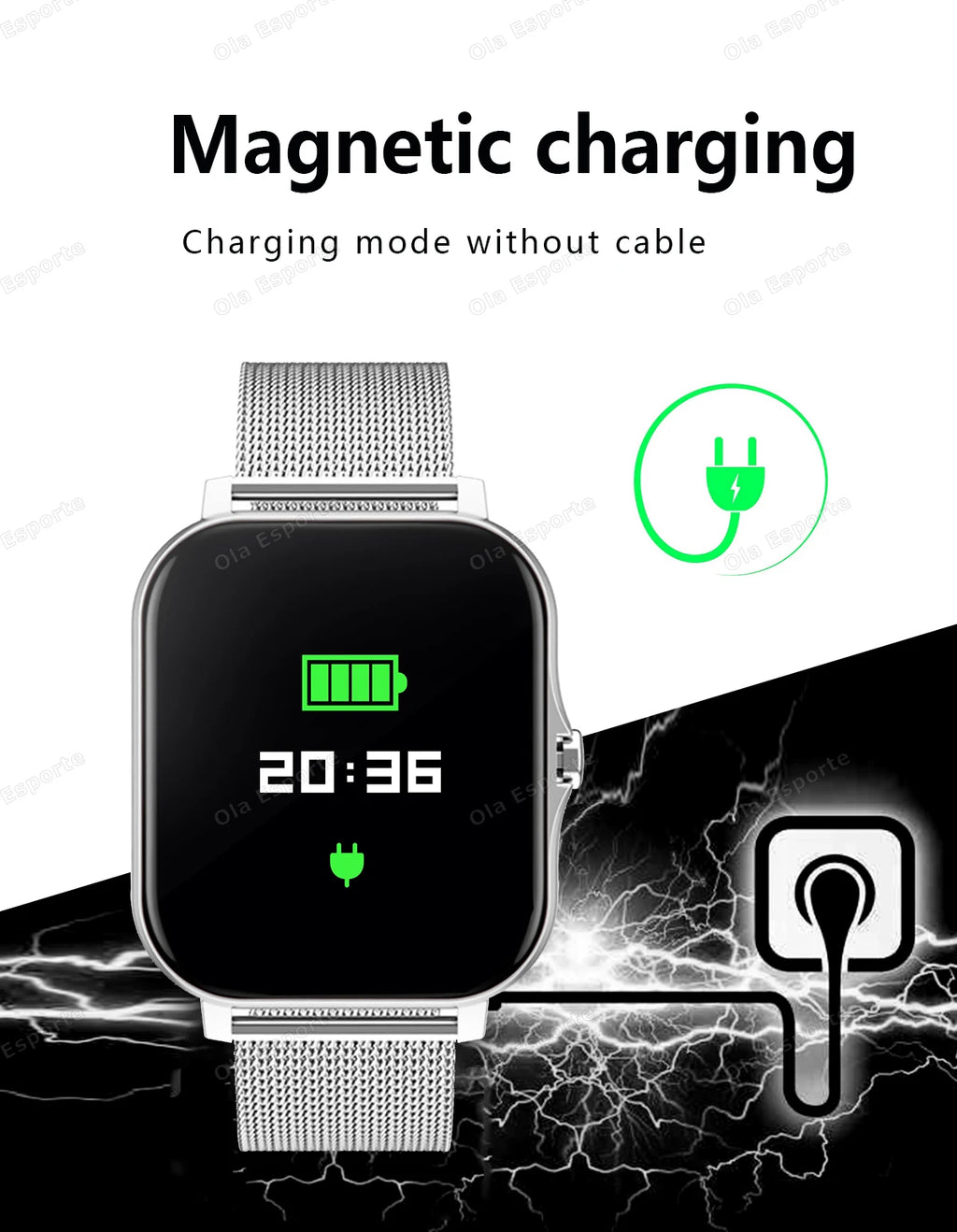 20226 New 1.83-inch Smartwatch Call Notifications Sleep Monitoring Activity Tracking Smart Watch Compatible with Android and iOS