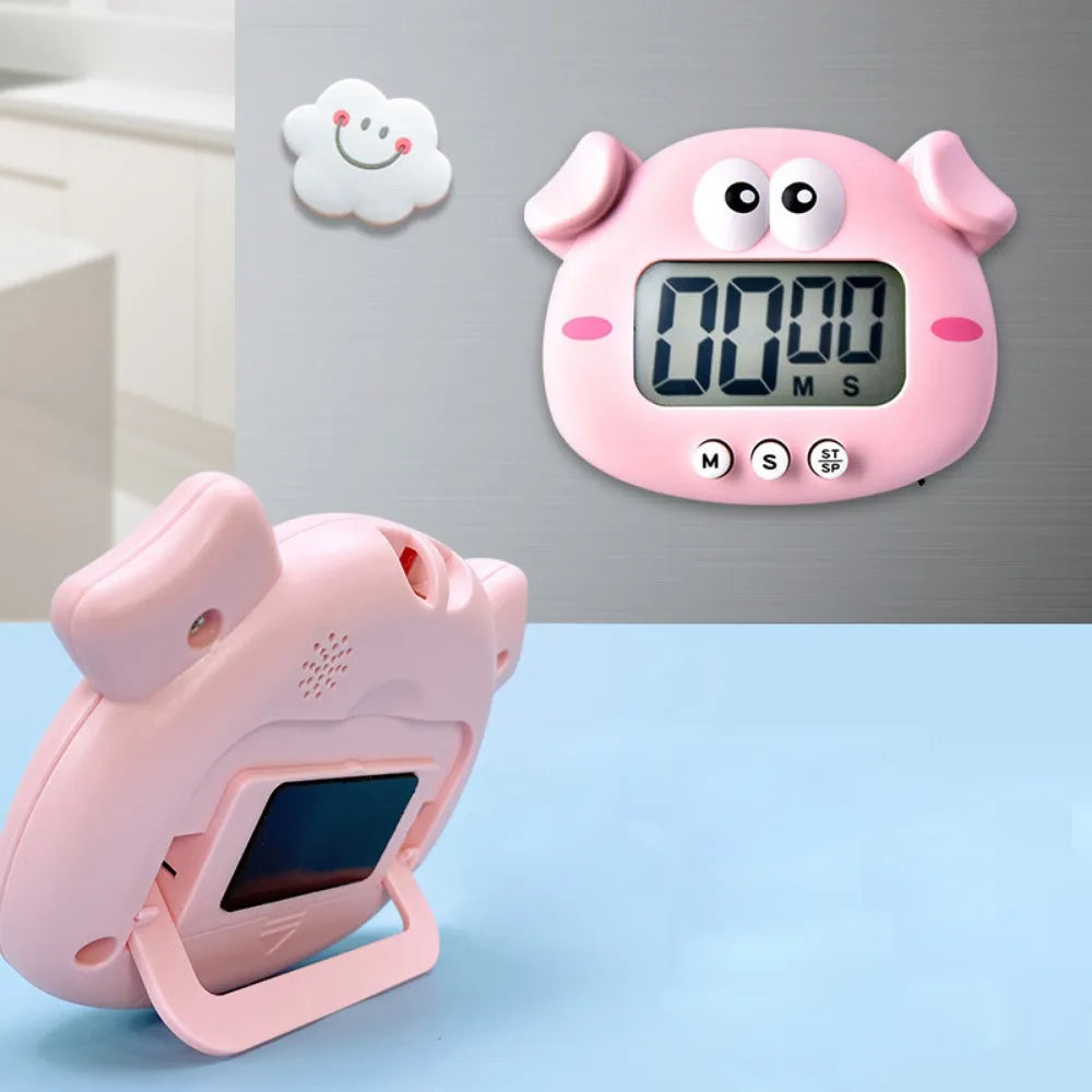 1-99 Minutes Cooking Study Work Timer Reminder For Shop Home Kitchen Gadget Cute Frogs Kitchen Electronic Digital Timer Gift