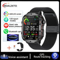 2025 Outdoor Smart Watch Men 2.01" Screen 3ATM Waterproof Watches Bluetooth Call Ai Voice Sport Smartwatch For Android IOS Phone