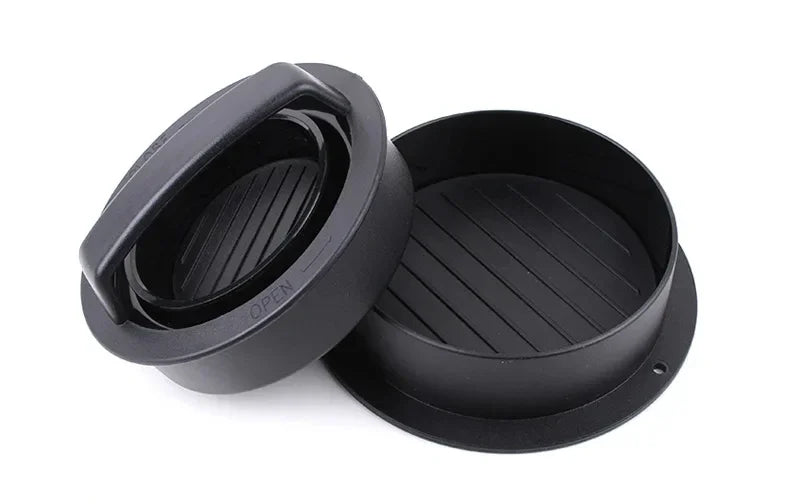 Hamburger Meat Press Maker ABS Round Shape Non-Stick Stuffed Burger Patties Beef Grill Pie Press Mould Maker Kitchen Accessories