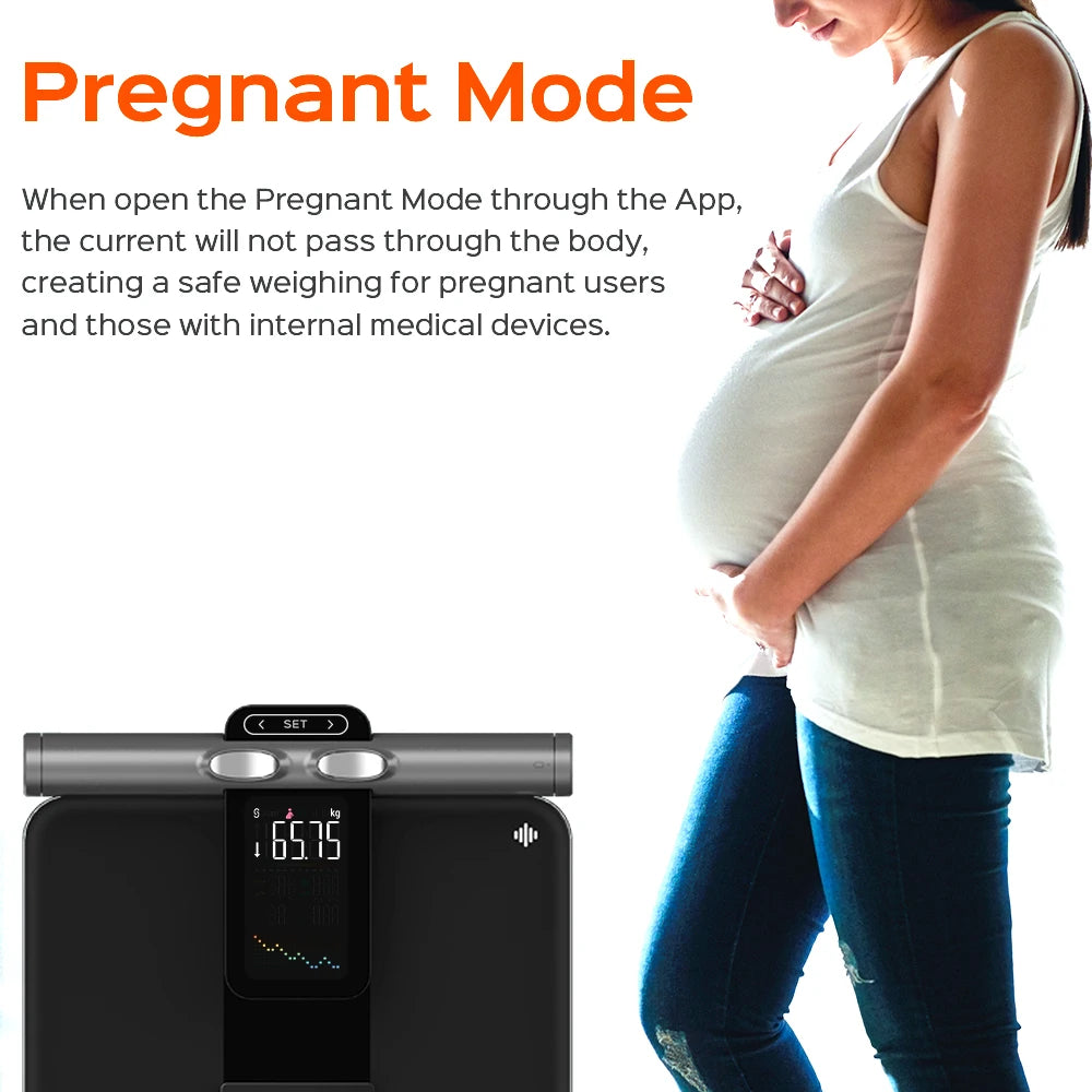Intelligent Body Fat Scale 2025 New Smart Body Composition Analyzer Scale Body Bioimpedance Scale, Support Offline Measurement