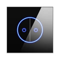 Tuya Smart Life WiFi Smart Touch Switch Tempered Glass Panel WiFi Bluetooth Dual Mode+RF433 Alexa/Google Home Voice Control
