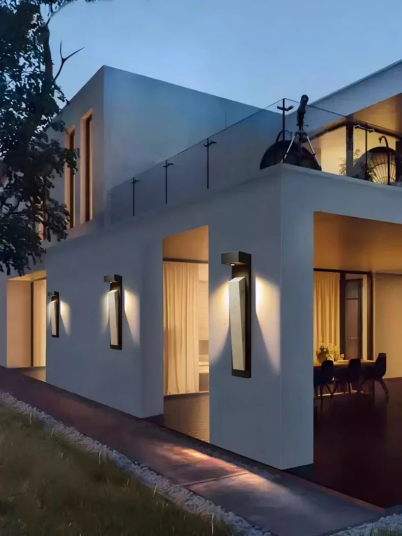Modern Luxury Yellow Cave Stone Wall Lamp Outdoor Waterproof Wall Lamp Villa Living Room Bedroom Corridor Exterior Wall Lighting