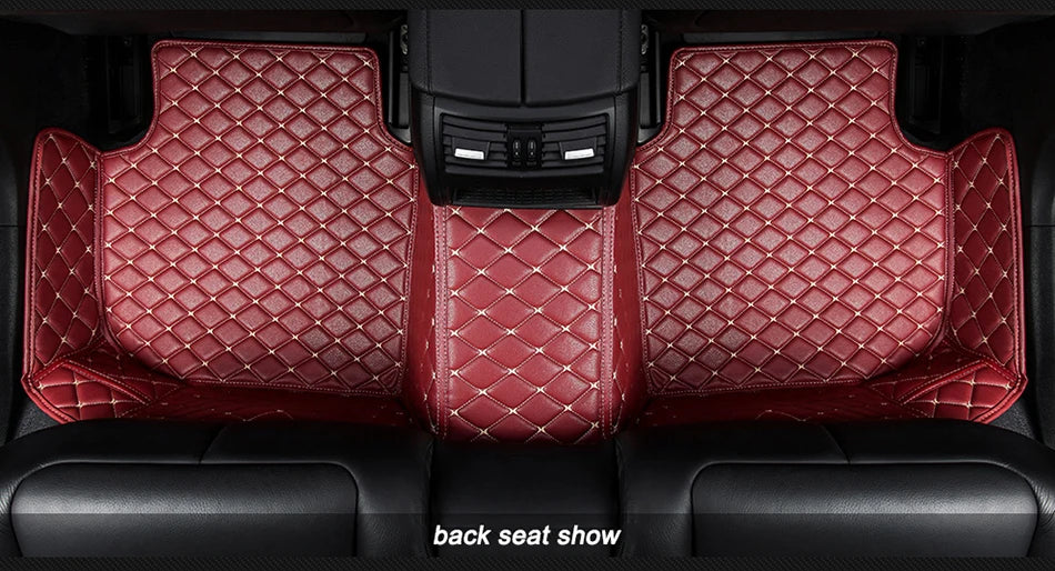 CUWEUSANG Custom Car Floor Mats For Peugeot 301 Auto Carpets Foot Coche Accessorie