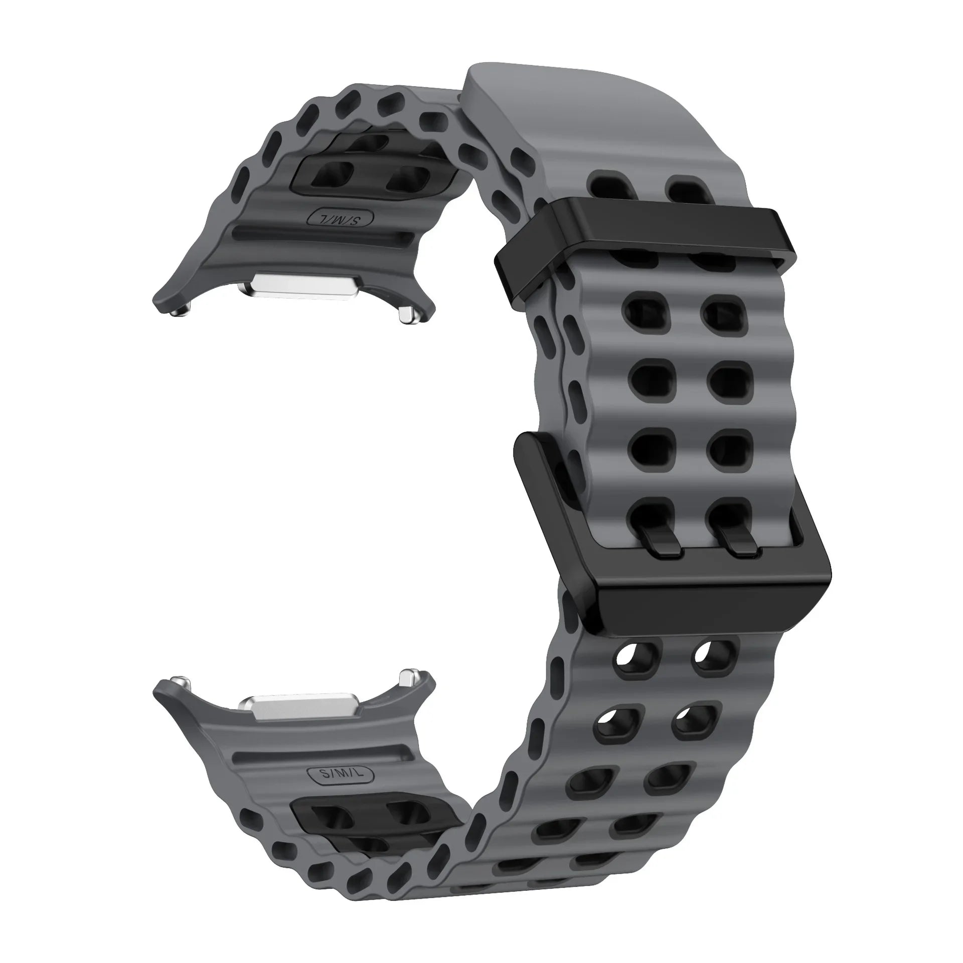 Ocean Silicone Strap for Samsung Galaxy Watch Ultra 47mm Sports Breathable Bracelet Wristband For Galaxy Watch Ultra 47mm Correa