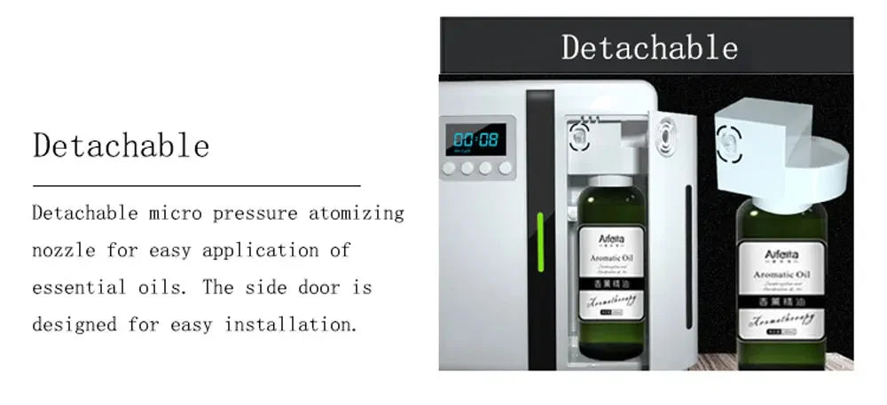 Fragrance Diffuser Coverage 300m³ Room Air Freshener Bluetooth Oil Diffuser For Essential Oil Electric Smell For Home Perfume