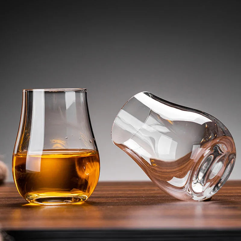 1/2/4/6Pcs Whiskey Glass Cups Scotch Liquor Barware Beer Spirits Wine Glass XO Whiskey Crystal Glass Cup Scotch Liquor Wine Cup