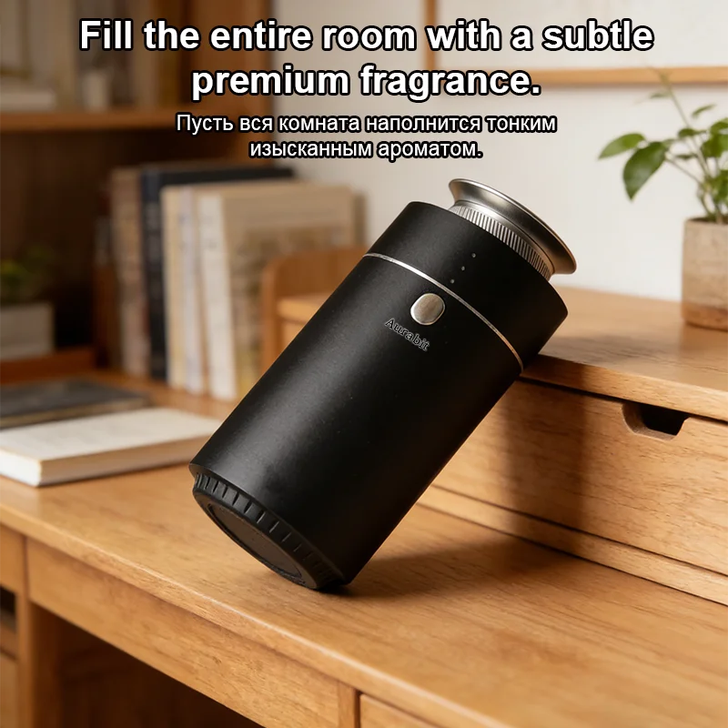 Professional Essential Oil Aroma Diffuser Smart Timer Quiet Fast Deodorization AI Auto Sensing 80m³ Coverage for Home Car