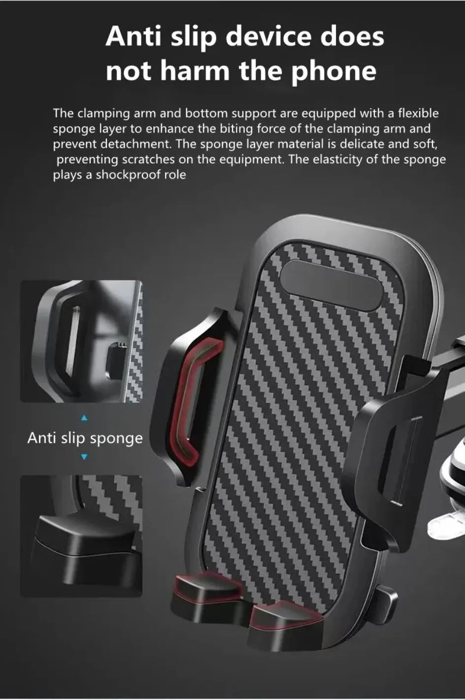 Universal Sucker Car Phone Holder 360° Windshield Car Dashboard Mount Mobile Cell GPS Navigation Support Bracket for Smartphones