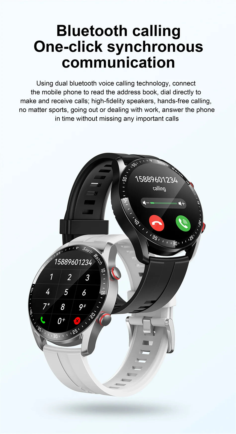 Sports Smart Watch Men Women HD Screen ECG+PPG Bluetooth Call GPS Tracker Heart Rate Monitor IP68 Waterproof SmartWatch 2026 New