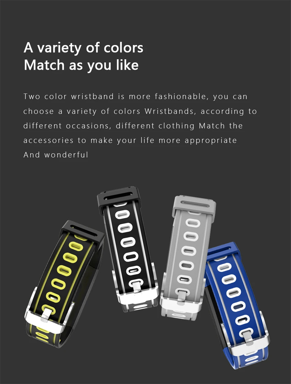 FOXBOX 2025 For All Smartphone Connections Smart Bracelet Fitness Sports Men Woman Band Couple Smartwatch Waterproof Watch LIGE