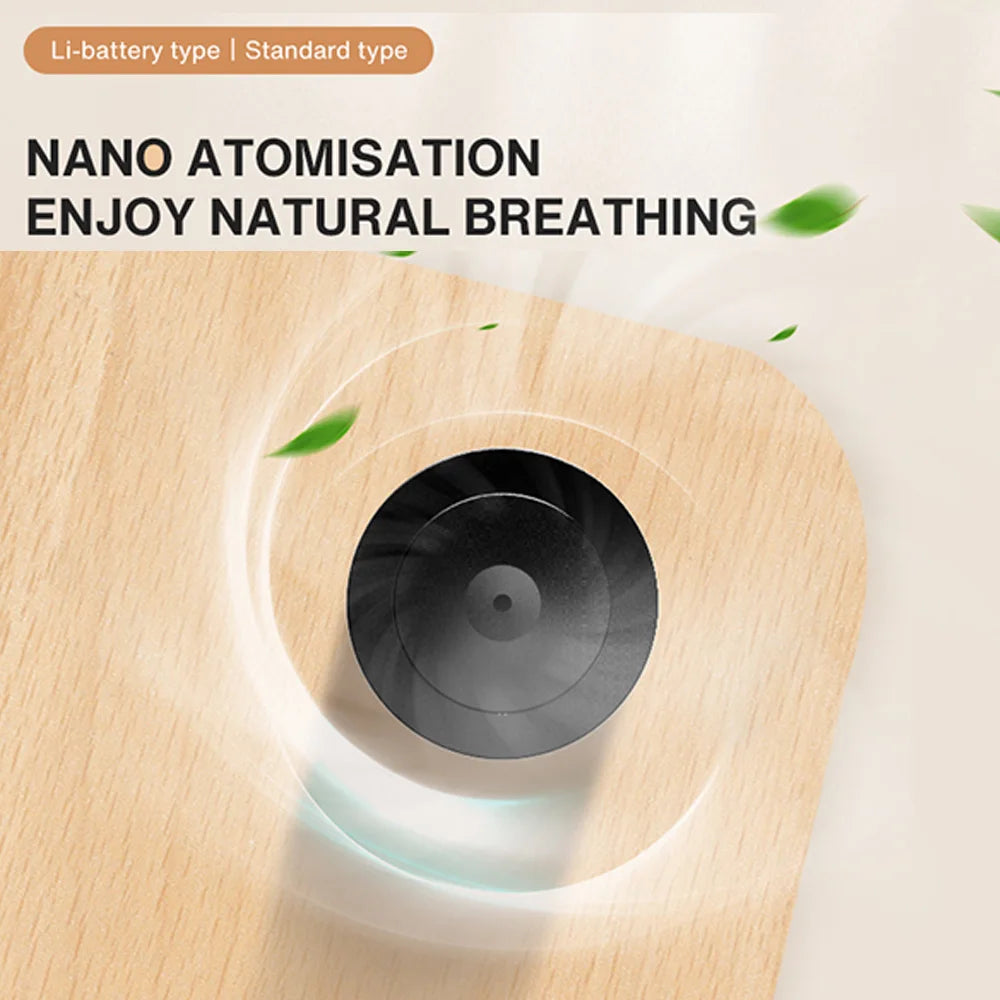 TEABLUM Smart Essential Oil Diffuser Office Aromatherapy Machine Battery Aromatherapy Machine Home Electric Aromatherapy Machine