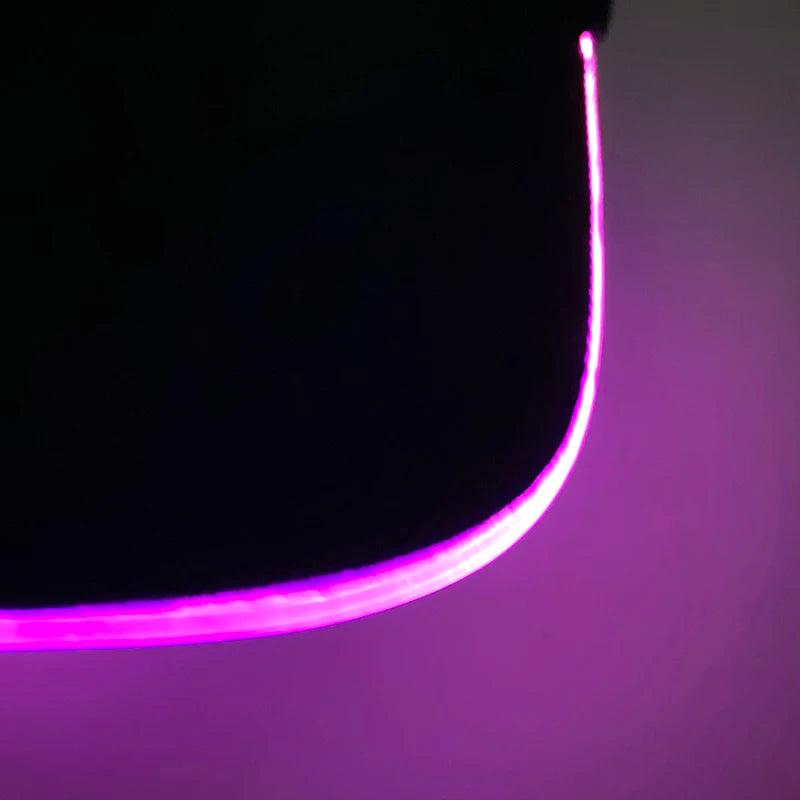 LED Light up Baseball Hat Flashing Glow Rave Party Cap luminous hat for Women Men Hip-hop Club Purim festival parade Supplies