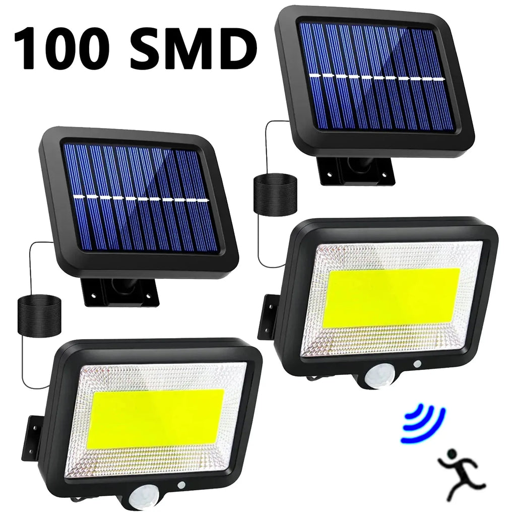 Super Bright Motion Sensor Solar Split Lights Garden Decoration 3 Modes Outdoor IP65 Waterproof Emergency Wall Courtyard Lamp