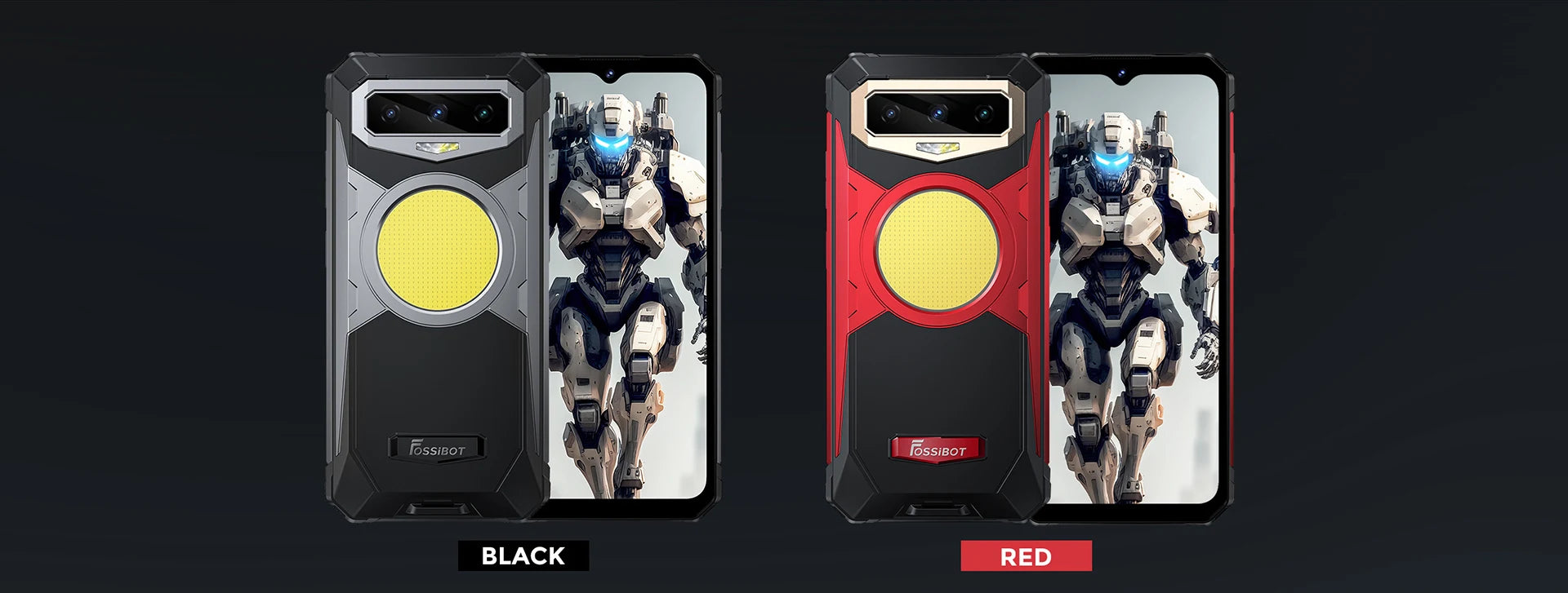 FOSSiBOT F102 Rugged Smartphone 16500mAh 20GB+256GB Android 13 Cell Phone 120HZ 6.58 FHD+IPS Display  Helio G99 Mobile Phone NFC
