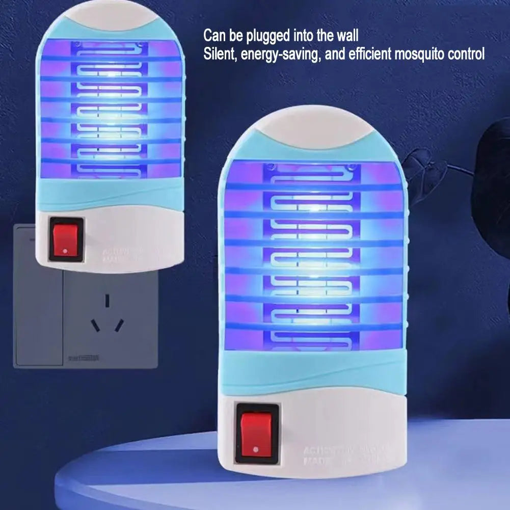 LED Socket Mosquito Killer Lamp US Plug Electric Mosquito Fly Bug Insect Trap Killer Night Lamp For Summer Mosquito Light Lamp