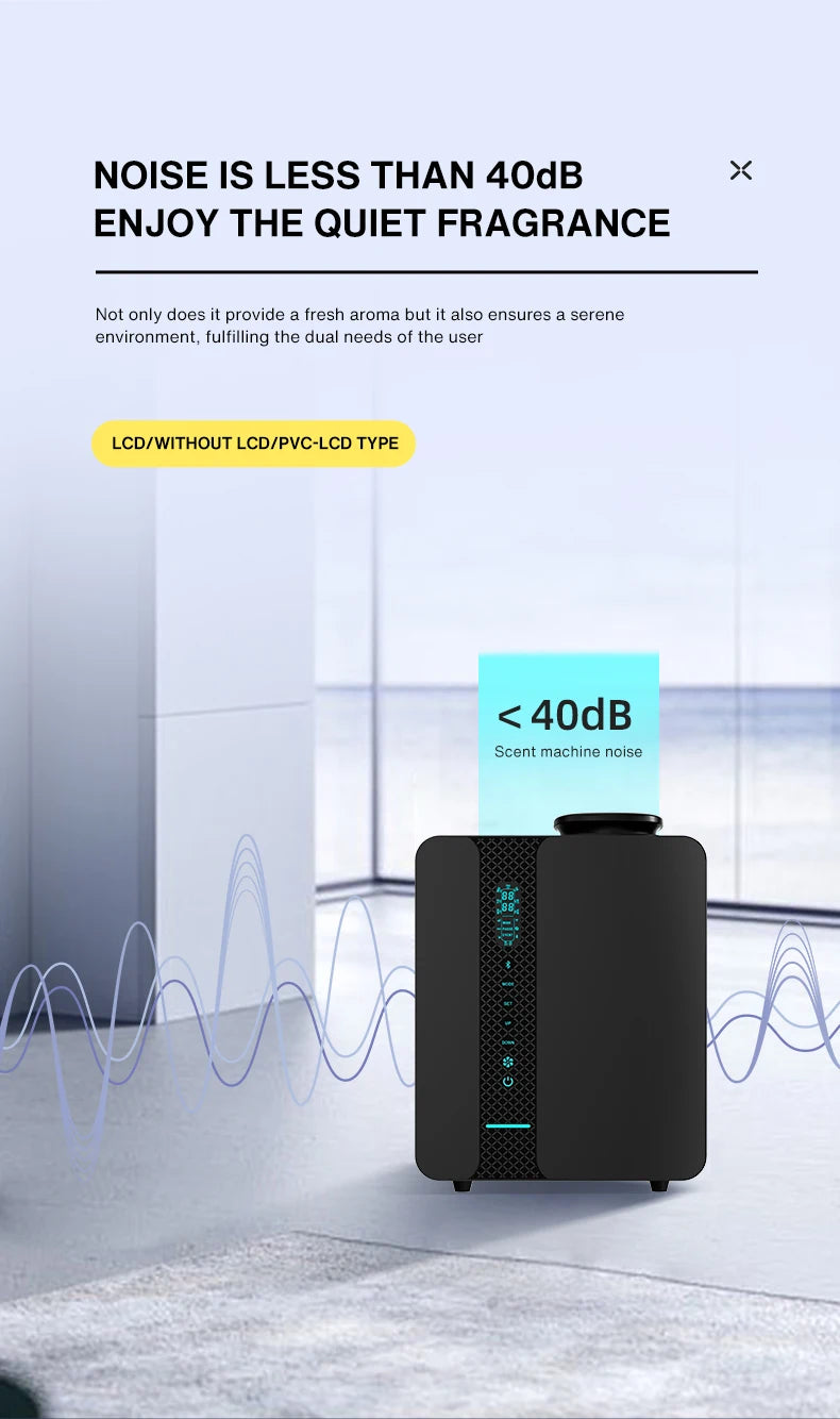 Namste 200ML Capacity Scent Air Machine Perfume Electric Aroma Diffuser Smell for Home Professional Flavoring Air Freshener Hvac